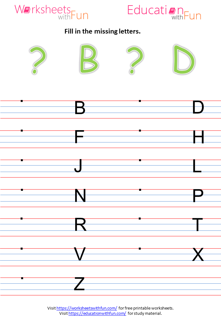 10 Missing Lowercase Letters Worksheets Missing Lowercase Letters Missing Small Letters Free 